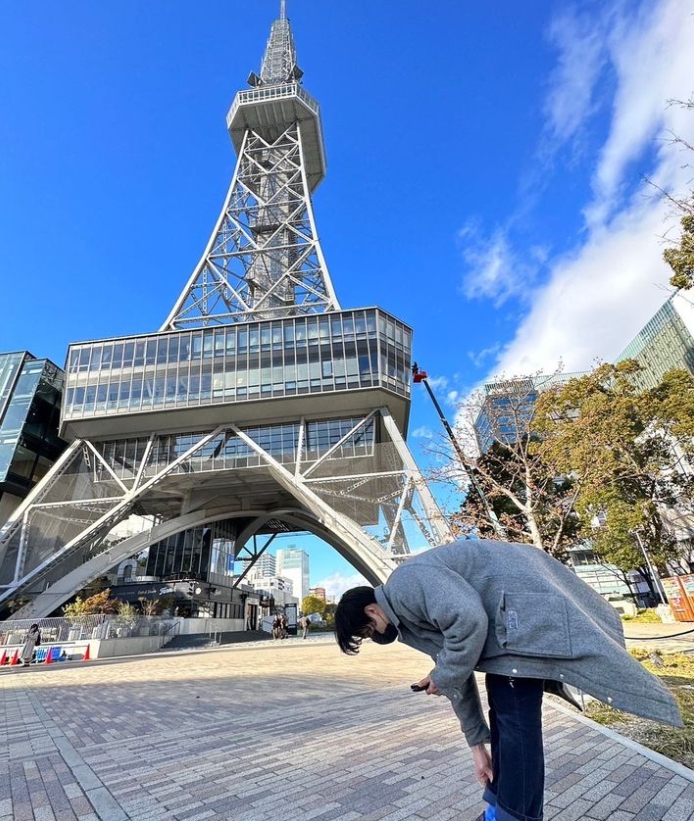 関田誠大選手の私服画像